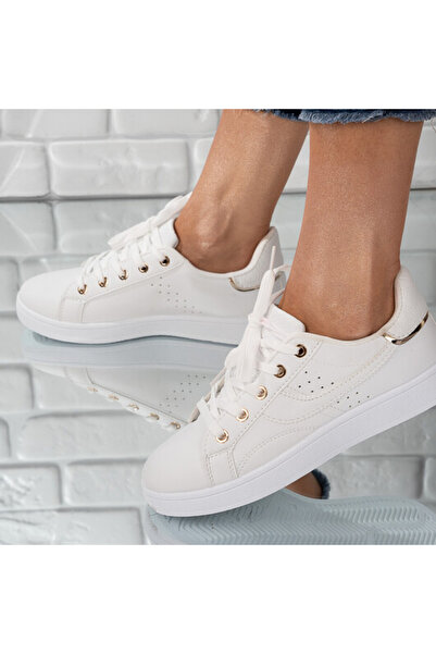 Sofia Store Sneakersi dama din piele ecologica intoarsa Heike