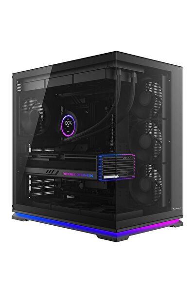 GamePower Warcry Selsei 4xARGB Fan Led Strip 750W 80+ Bronze ATX Gaming (Oyun...