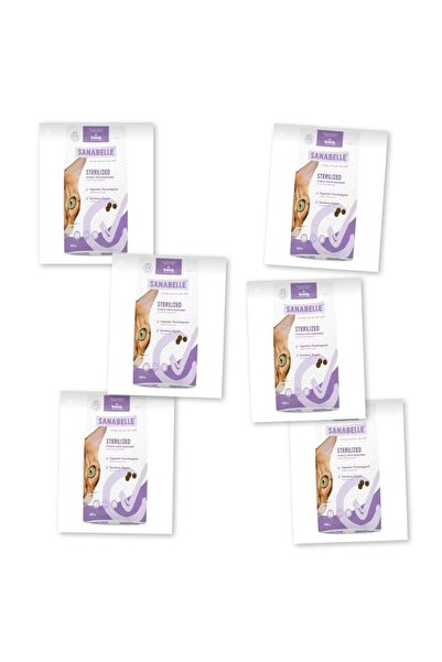 Sanabelle Yeni Ambalaj Glutensiz Tahılsız Sterilised Kısır Kedi Maması 400 Gr...