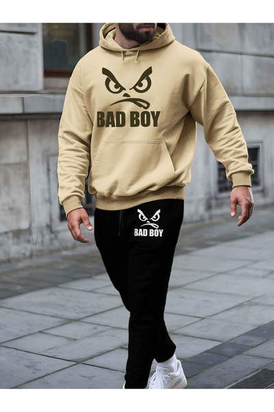 GHZAL Home Collection Stylish and Comfortable Bad Boy Printed Unisex Hooded S...