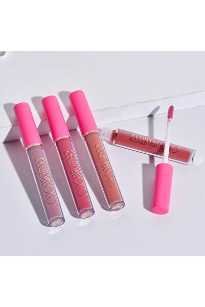 Sofia Store Set 4 Lip Gloss-uri de Buze, KEVIN & COCO, Cloud Bubble, 15.1 x 8...