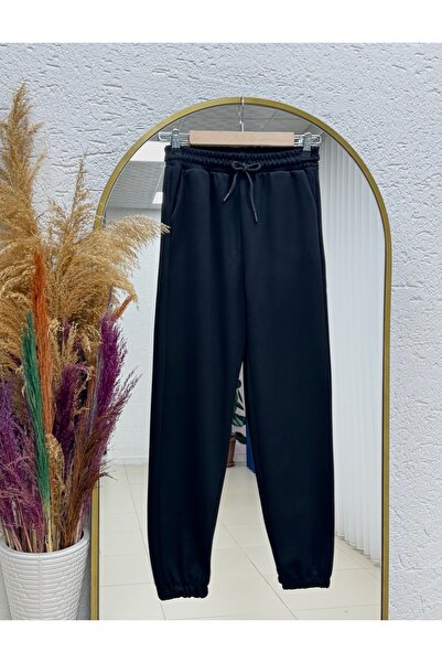 BENAHOLL Gavetta Elasticated Leg Two-String Straight Tracksuit-Zi4010 Black