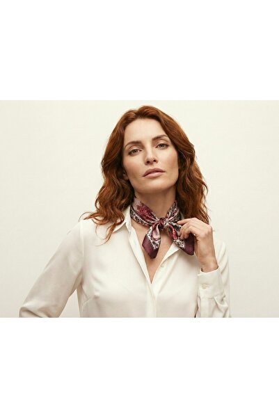 Marka Lara Shawls Çiçek Desen Fular