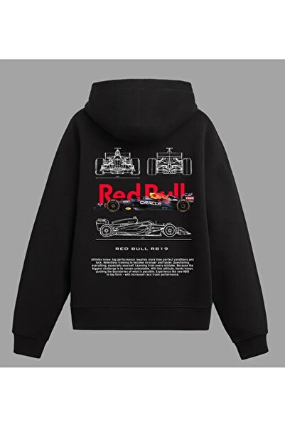 FULL TOLERANCE هودي ريد بول RB19 فورمولا 1 للجنسين قصة فضفاضة بغطاء رأس سويت ...