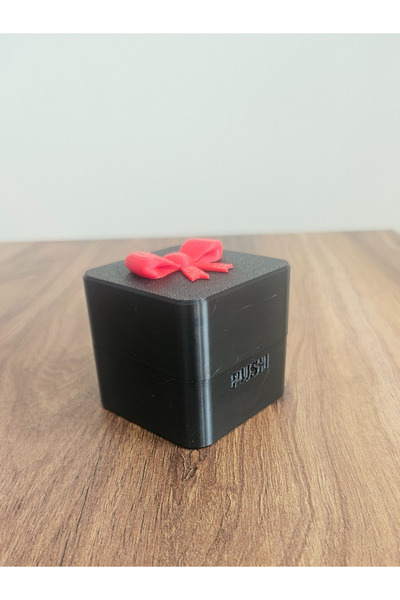 HobiHub 3D Tasarım Yüzük kutusu şeklinde içinden Nah El haraketi çıkan Yaylı ...