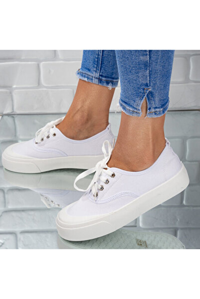 Sofia Store Sneakersi dama din material textil Amara