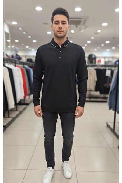 Markova 737 ПОЛО З ЧОРНИМ КОМИРОМ