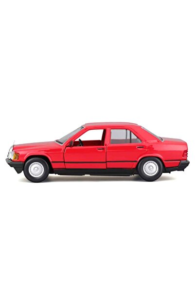 Burago 1:24 Mercedes-Benz 190 E 2.6 Model Araba - Kırmızı