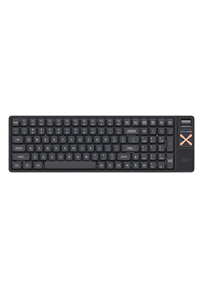IQUNIX Magi96 Pro Shadow Black Gold Red Switch Hotswap RGB Kablosuz İngilizce...