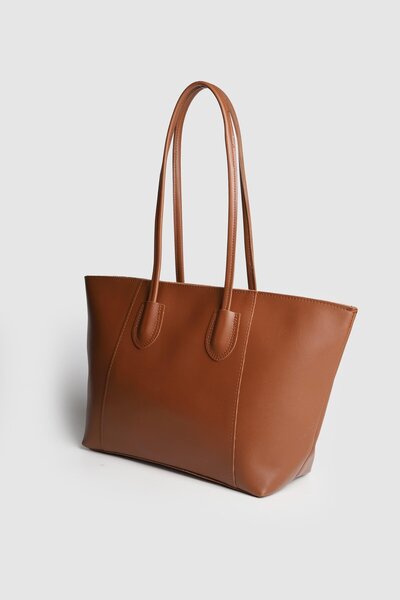 Store حقيبة كتف نسائية كبيرة الحجم من مورس