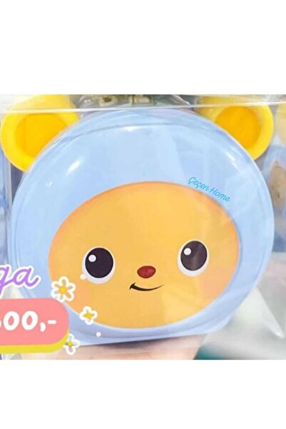 ÇEÇEN HOME Pușculiță metalică drăguță cu figurine de animale, cu geantă și la...