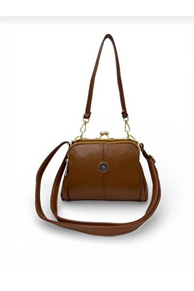 eflanmoda Γυναικεία τσάντα ώμου και χιαστί 4 θέσεων τύπου Scholarship