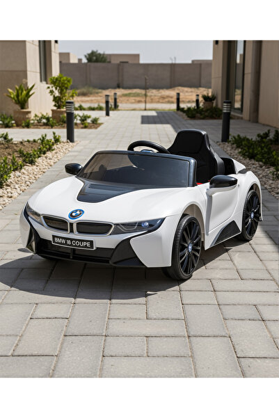 Fab N Funky سيارة BMW I8 للأطفال، تصميم أنيق، هيكل متين، مناسبة للأطفال من عم...