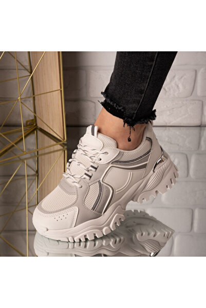 Sofia Store Sneakers dama din piele ecologica Marinela