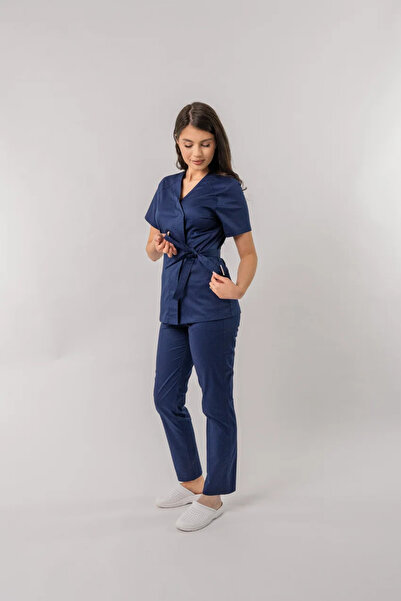 Masstex Vicky medical blouse – kimono design, feminine cut, professional comfort