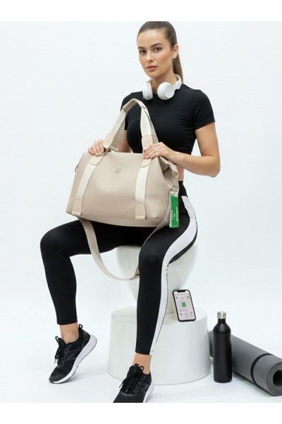 Çanta Trend Polo of Colors Unisex Soft Casual Leather-Look Sports Shoulder Ha...