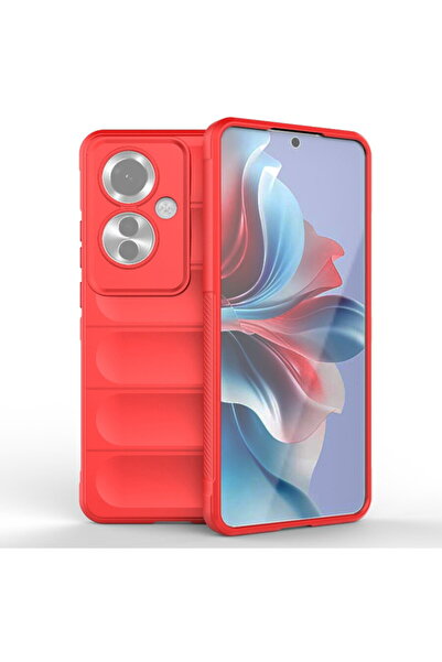Techsuit Husa pentru Oppo Reno11 F - Magic Shield - Red