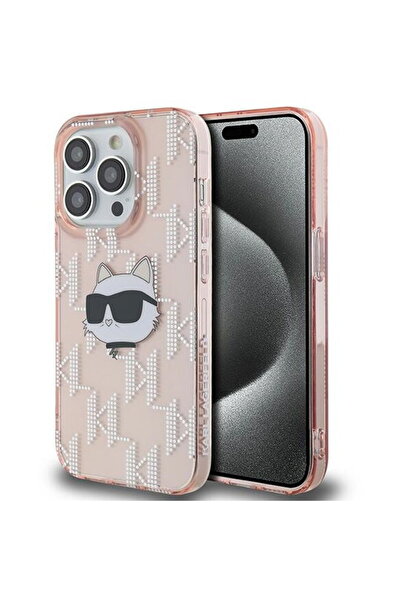 Karl Lagerfeld Husa pentru iPhone 14 Pro - IML Luxury (KLHCP14LHKLPCHP) - Pin...