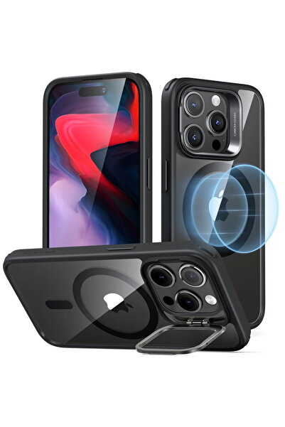 ESR Husă pentru iPhone 15 Pro - Classic Hybrid HaloLock Kickstand - Transpare...