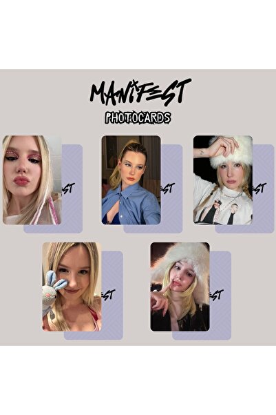 Kpop Dünyasi MANIFEST '' Lidya '' Photocards Set 3