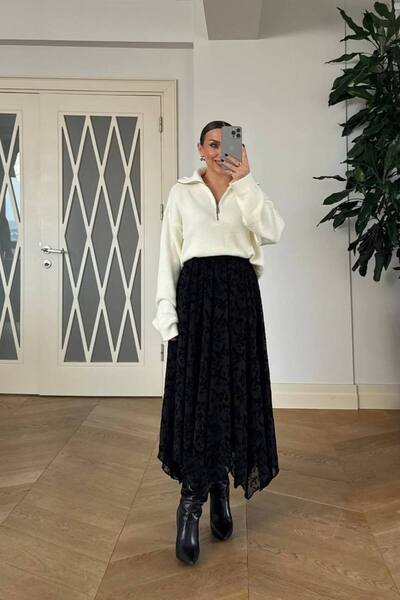 La Perla Boutique Tulle Asymmetrical Skirt