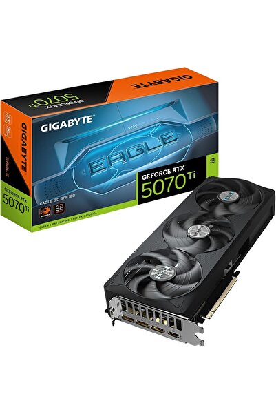 Gigabyte بطاقة رسومات GeForce RTX 5070 Ti Eagle SFF 16G بذاكرة 16 جيجابايت 25...