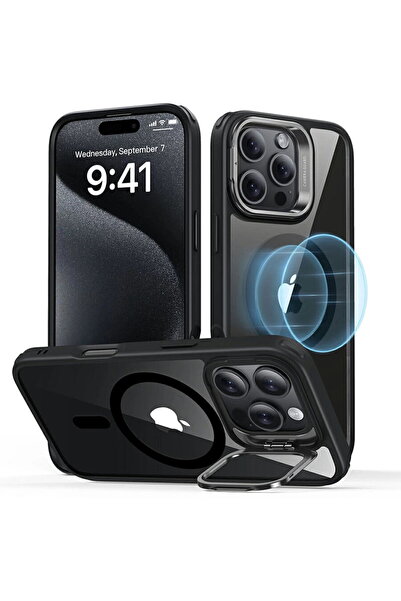 ESR Husă pentru iPhone 16 Pro - Classic Hybrid HaloLock Kickstand - Transpare...