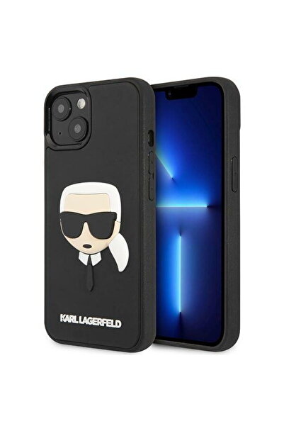 Karl Lagerfeld KLHCP14MKH3DBK iPhone 14 Plus 6.7" negru / carcasă rigidă neag...