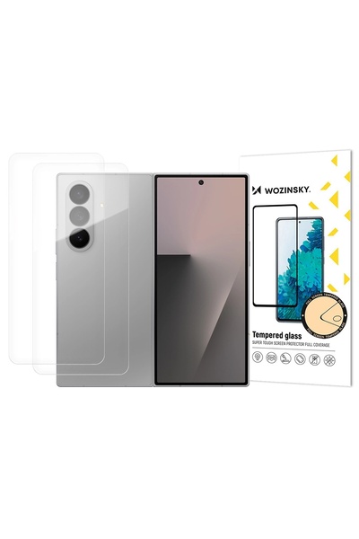 WOZINSKY TPU Full Body Screen Protector compatible with Galaxy Z Fold 7