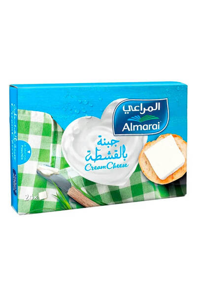 almarai Cream Cheese Squares, 24 pcs, 432 gm