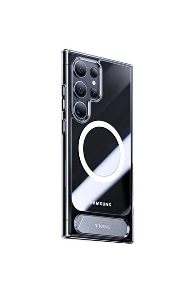 TORRAS Etui UPRO Stand pentru Samsung S24 Ultra (transparente)