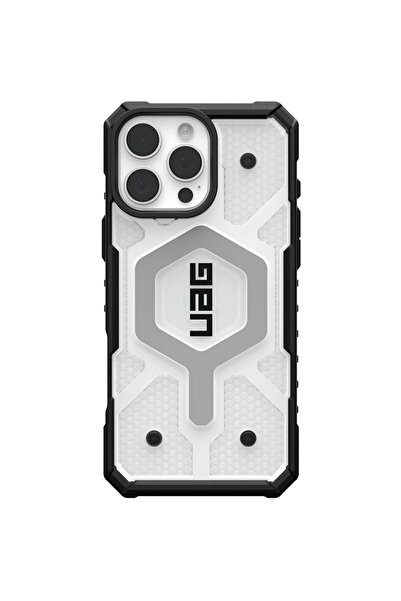 UAG Husa pentru iPhone 16 Pro - Pathfinder Clear MagSafe - Ice