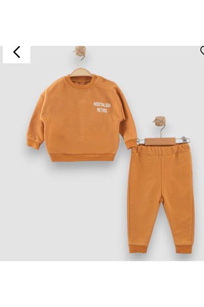 DEMOİSELLE Baby Sweater Pants Bottom-Top Set