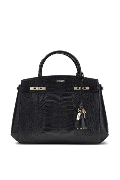 Guess Melinda Three Compartment Hand and Shoulder Women's Black Handbag Hwkl9...