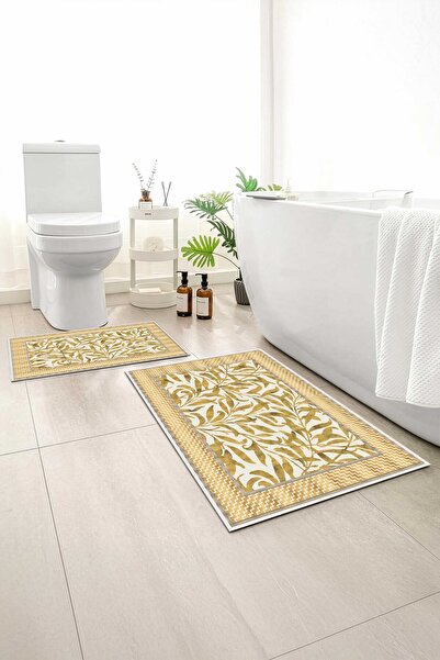 Monnhein 2 buc Covoraș de baie, covor moale de baie, cu bază anti-alunecare, ...