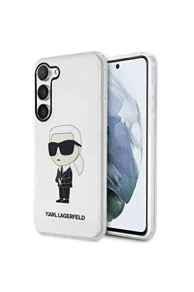 Karl Lagerfeld KLHCS23SHNIKTCT S23 S911 husă rigidă transparentă Ikonik