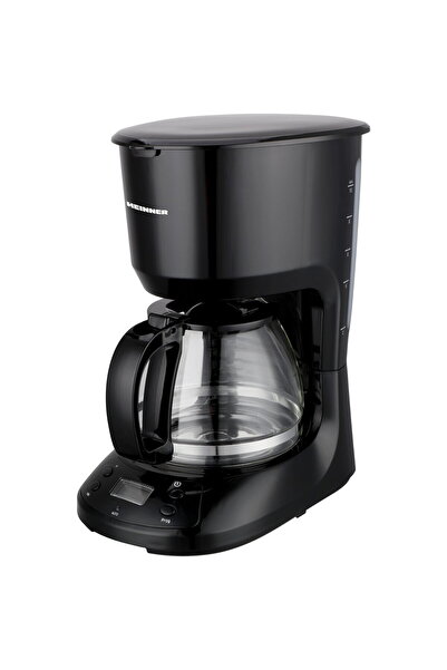 Heinner Cafetieră digitală Black Chatt cu afișaj LCD, capacitate 1,25 l, pute...