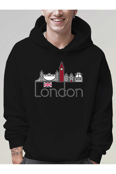 GHZAL Home Collection Unisex Men/Women London Colorful Custom Printed Cotton ...