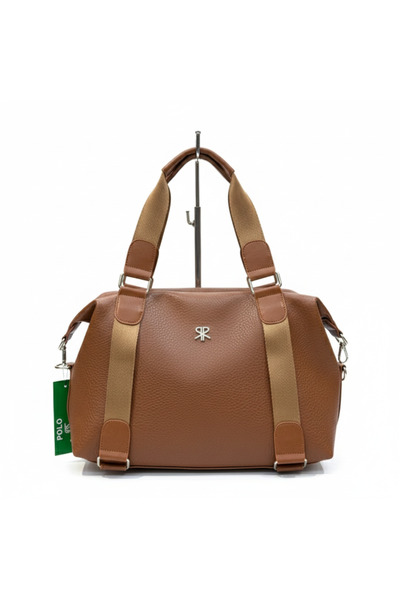 Çanta Trend Polo of Colors Unisex Soft Casual Leather-Look Sports Shoulder Ha...