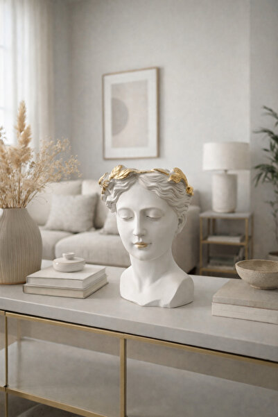 MN TİCARET Büyük Boy Helen Dekoratif Saksılık / Vazo / Ev Dekor-Esanslı-