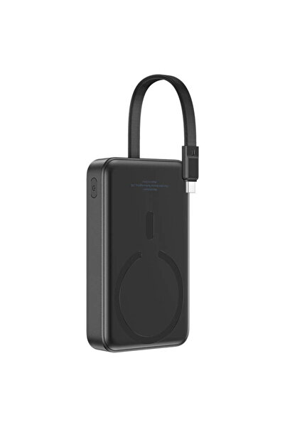 Baseus Baterie externă magnetică Mini 10000mAh 30W (Negru) Ediția Bavaria