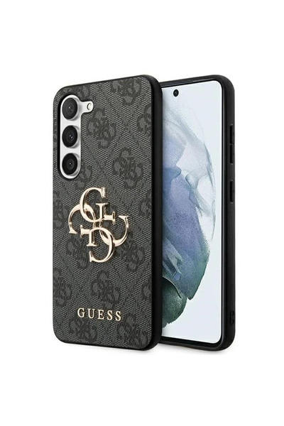 Guess 4G Big Metal Logo Samsung Galaxy S24 Plus Gri