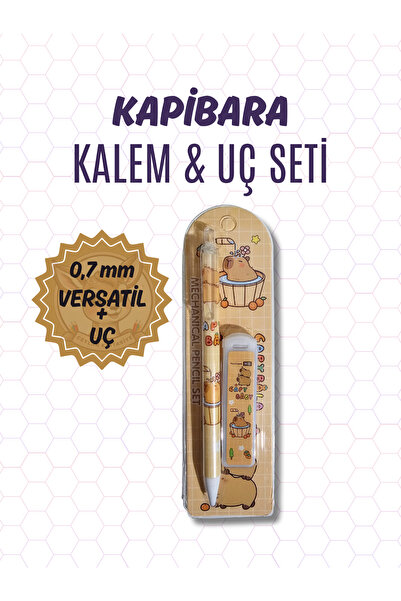 Ceylan Kırtasiye Kapibara 0,7 mm Uçlu Versatil Kalem ve Uç Seti (2 li Set)