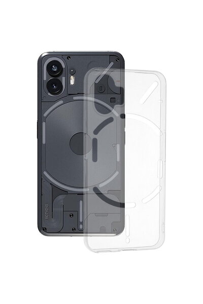 Techsuit Husă pentru Nothing Phone (2) - Silicon transparent cu design specia...