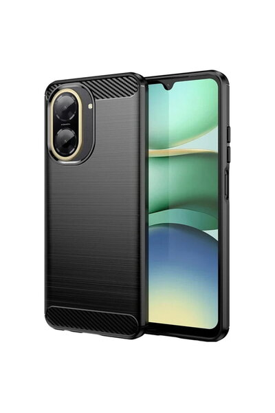 Techsuit Husa pentru Xiaomi Redmi A5 4G (173.3 x 79.4 x 8.26mm) - Carbon Sili...