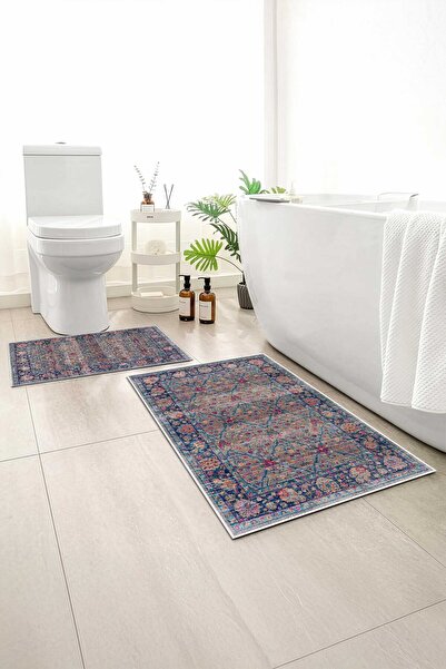 Monnhein 2-Pack Bath Mat, Soft Bathroom Rug, Non-Slip Backing, Washable - 60X...