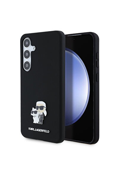 Karl Lagerfeld Case for Samsung Galaxy S24 Plus - Silicone (KLHCS24MSMHKCNPK)...