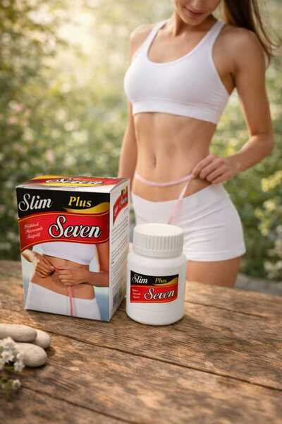 Seven CAPSULES slim plus helps burn body fat 30 capsules