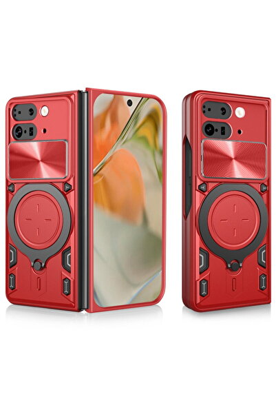 Techsuit Husa pentru Google Pixel 9 Pro Fold - CamGuard Pro - Red