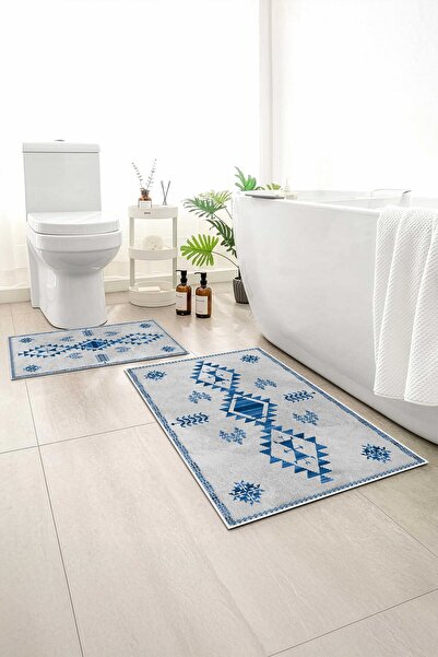 Monnhein 2-Pack Bath Mat, Soft Bathroom Rug, Non-Slip Backing, Washable - 60X...